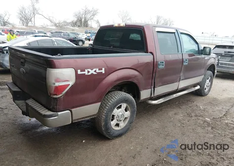 2009 Ford F-150 Fx4/King Ranch/Lariat/Platinum/Xl/Xlt from USA, damaged, VIN 1FTPW14VX9KC22345